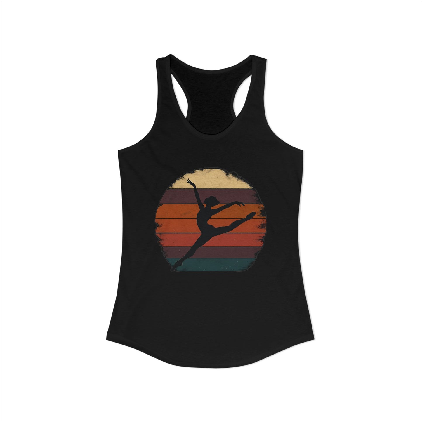 Sunset Ballerina Racerback Tank