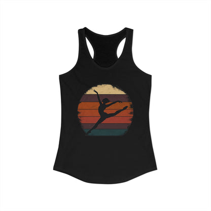 Sunset Ballerina Racerback Tank