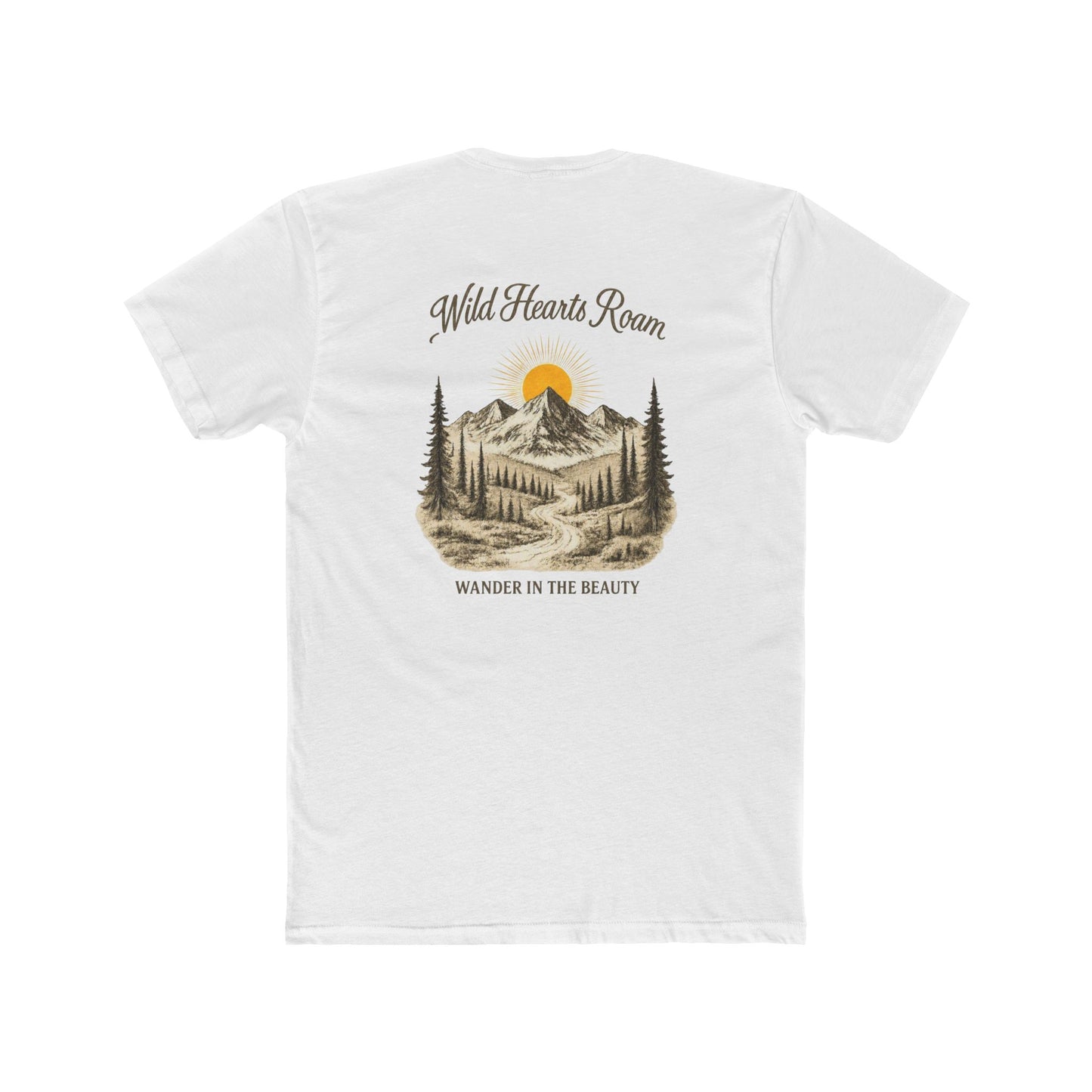 Wild Hearts Roam Mountain Tee
