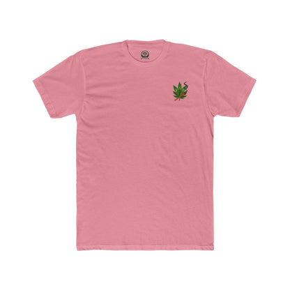 Vibrant Unisex Cotton Crew Tee with Alien Artwork