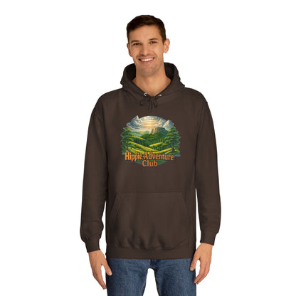 Unisex Hippie Adventure Club Hoodie