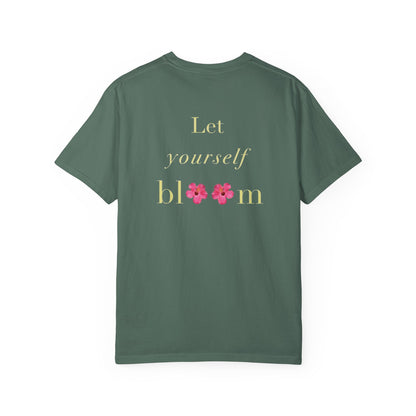 'Let Yourself Bloom' Floral Tee